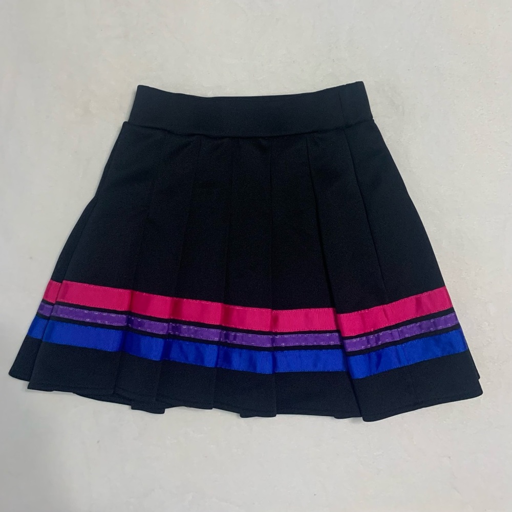 Spencer's Black and Pink Skater Skirt - Picture 2 of 3